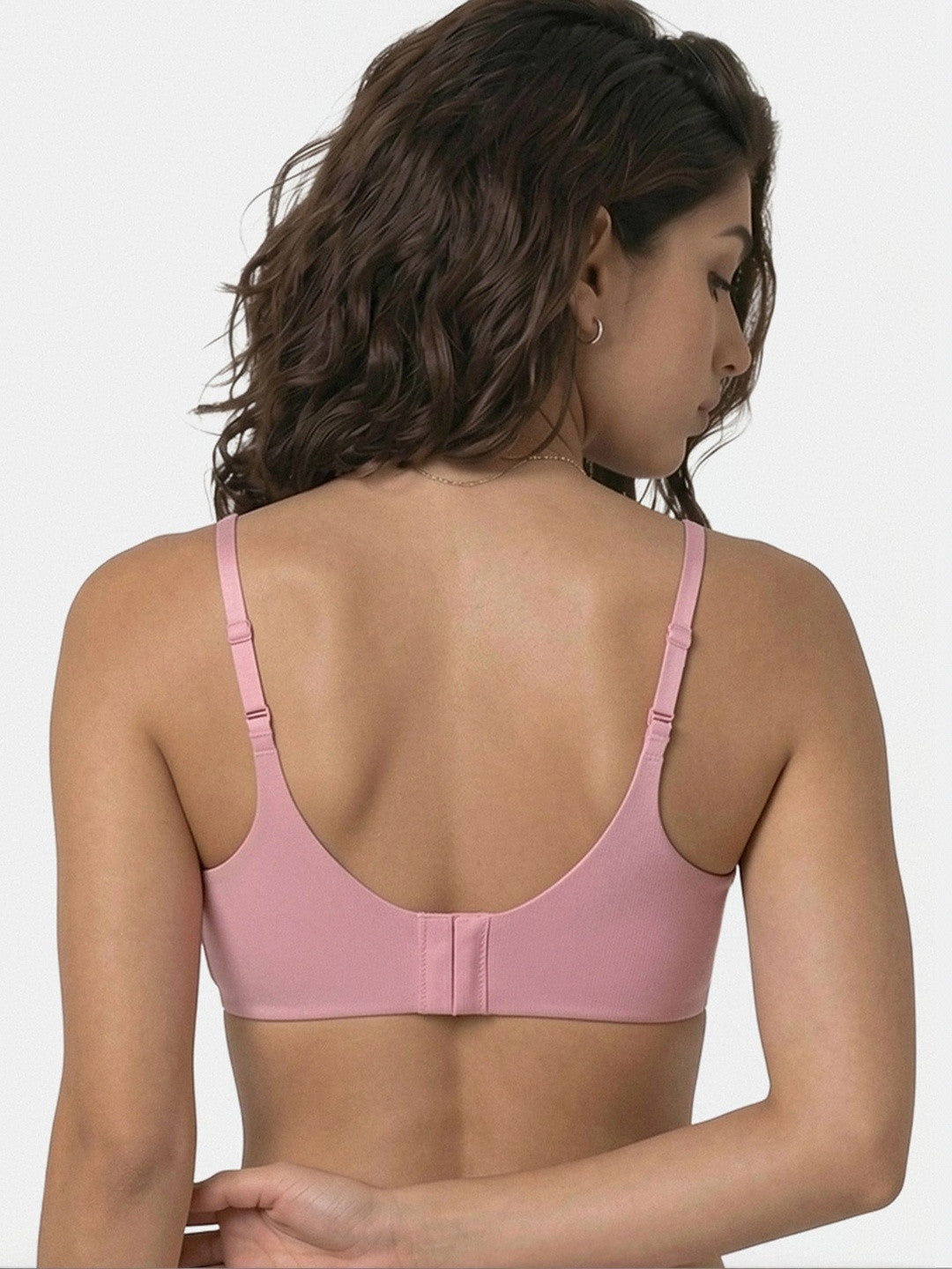 Women Bamboo Cotton Full Support Everyday T-Shirt Bra