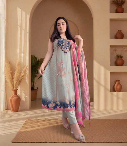 Fitoor's Samira Stylish Co-ords Set for this season.