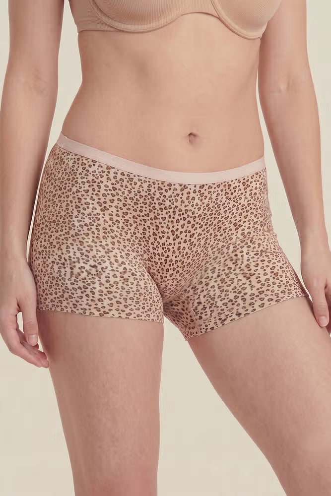 Fitoor Medium Rise Full Coverage Boyshort (Pack of 2) - Multicolor