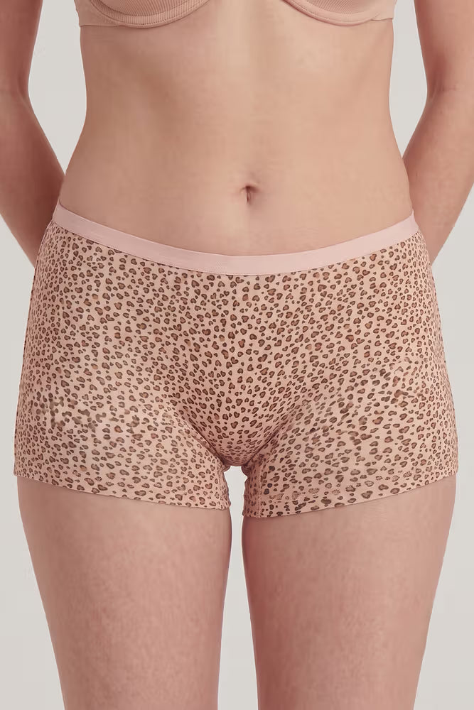 Fitoor Medium Rise Full Coverage Boyshort (Pack of 2) - Multicolor