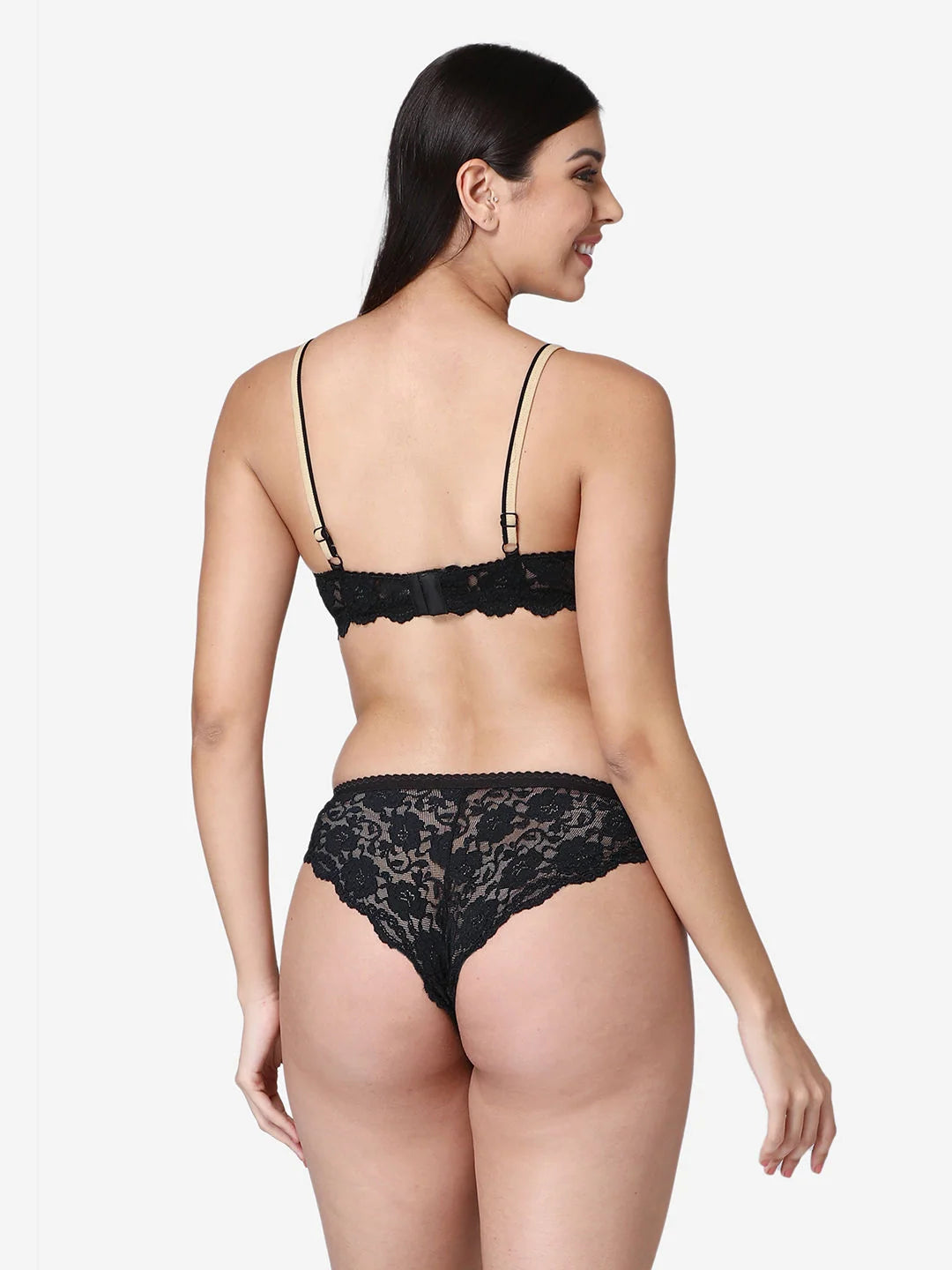 Fitoor Beautiful Basics Double Layered Non Wired Full Coverage Backless Bra - Beet Red