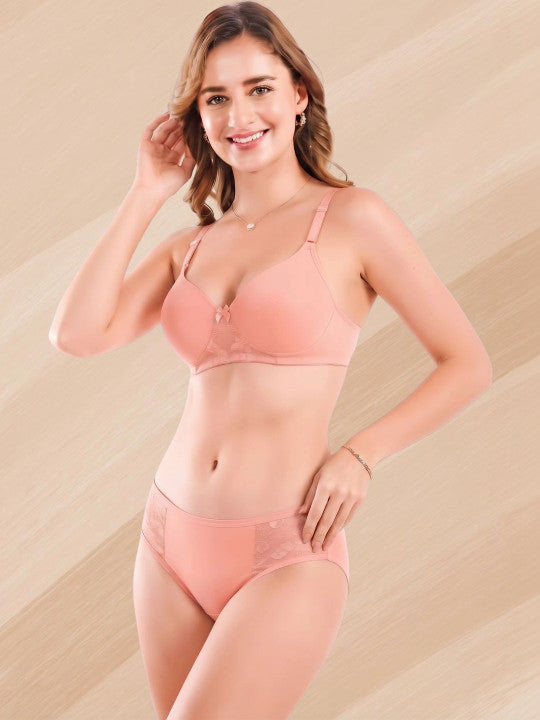 Fitoor Premium Lace Bra & Panty Combo